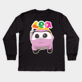 LEO the truck - LEA Kids Long Sleeve T-Shirt